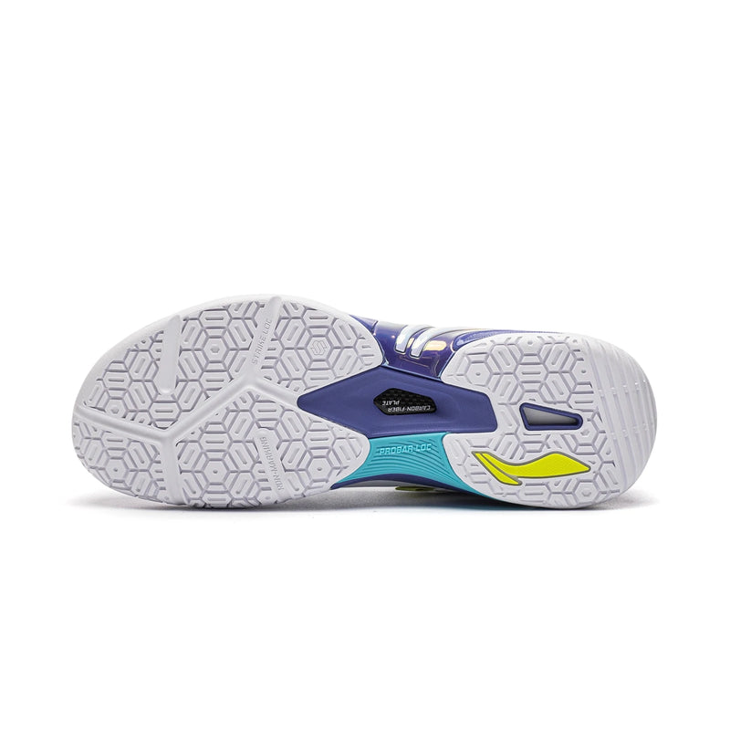 ស្បែកជើងវាយសី Li-Ning Unisex THUNDER II PRO បន្ទះកាបូន-ហ្វាយប័រ ស្រូបយកឆក់ ស្បែកជើងប៉ាតា LiNing Professional AYAW001