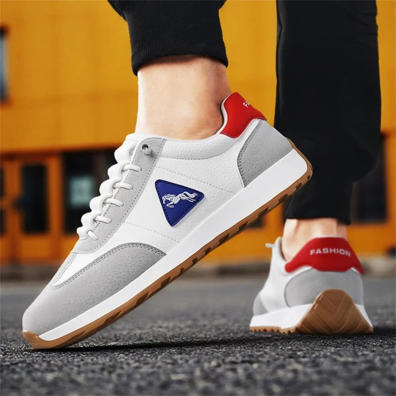 Men's comfort casual shoes four seasons new soft-sole anti-slip outdoor walking shoes fashion youth light sports running shoes