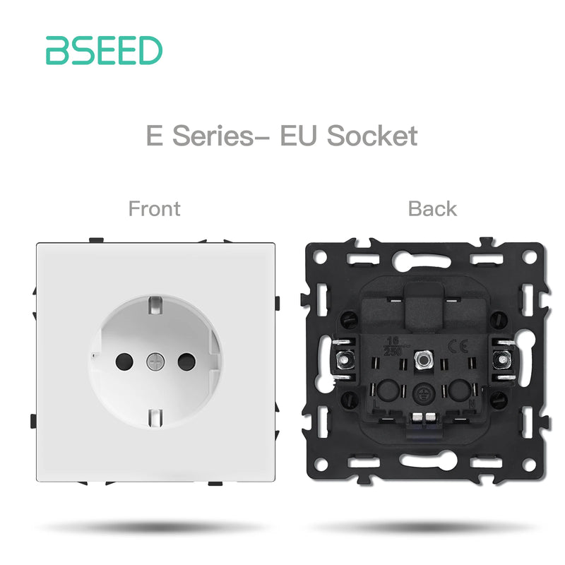 BSEED E Grand Series WIFI Click Switch Function Part Smart Button Light Switch DIY Part Smart Wifi Socket Parts Free Combination