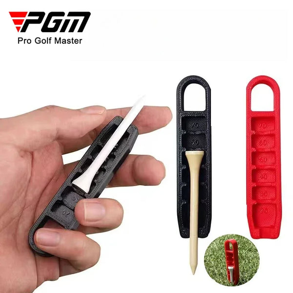 Golf Tees Height Adjuster Ball Seat Limit Depth Gauge Accurate Positioning Tee Length GKS006