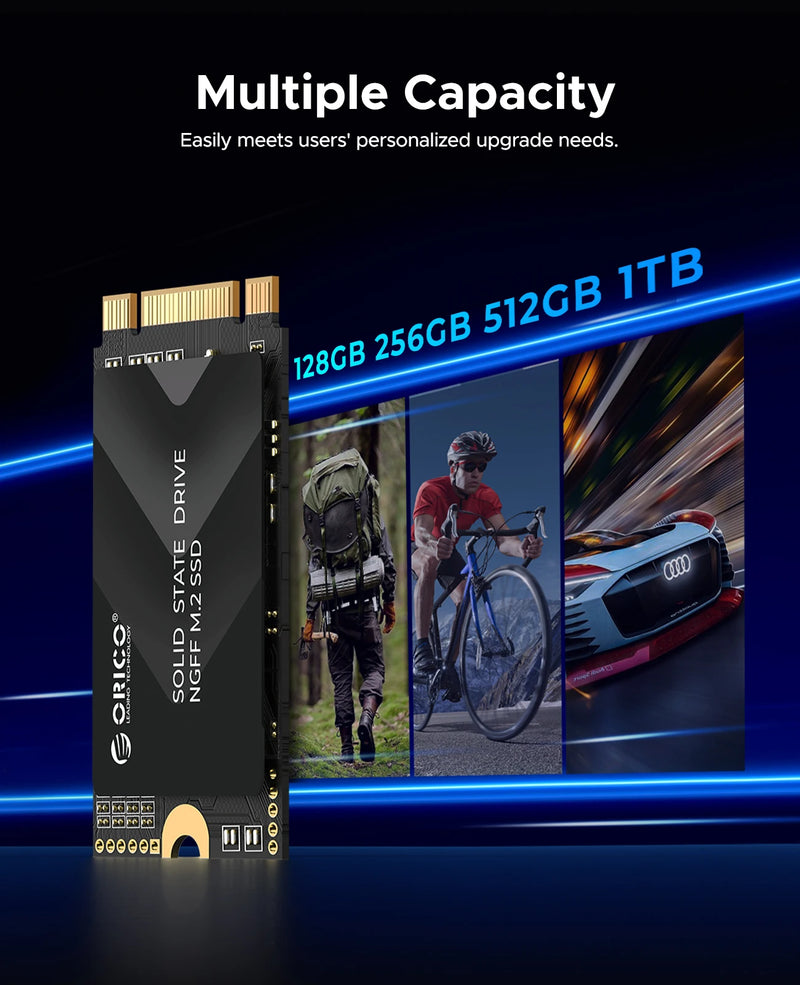 ORICO M.2 SATA3.0 SSD 2242 TLC NAND SATA III 6Gbps Internal M.2 SSD NGFF State Drive for Desktop Laptop Notebook Y20M
