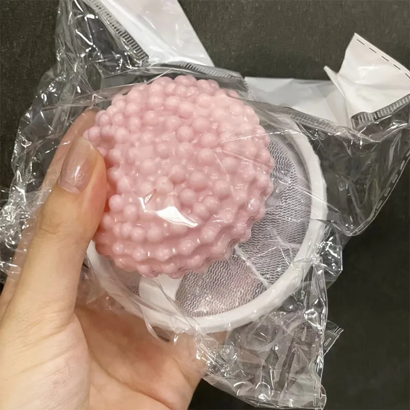 1pc Multifunctional Cleaning Ball for Washing Machine Hair and Debris Collection, Dual-Use Cleaning and Care Ball for Clothes