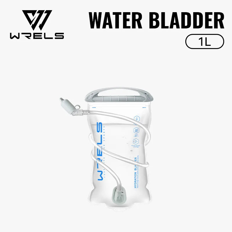 WRELS 1\1.5\2\2.5\3L Hydrapak Water Reservoir Leak Proof Water Bladder BPA Free for Camping Running Hiking Hydration Bladder