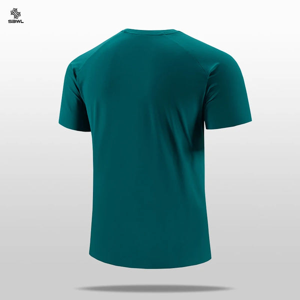SBWL High Quality Men's Outdoor Running Casual Walking Training Weight Loss Sports Quick Drying T-Shirt Fitness Light Tee Tops