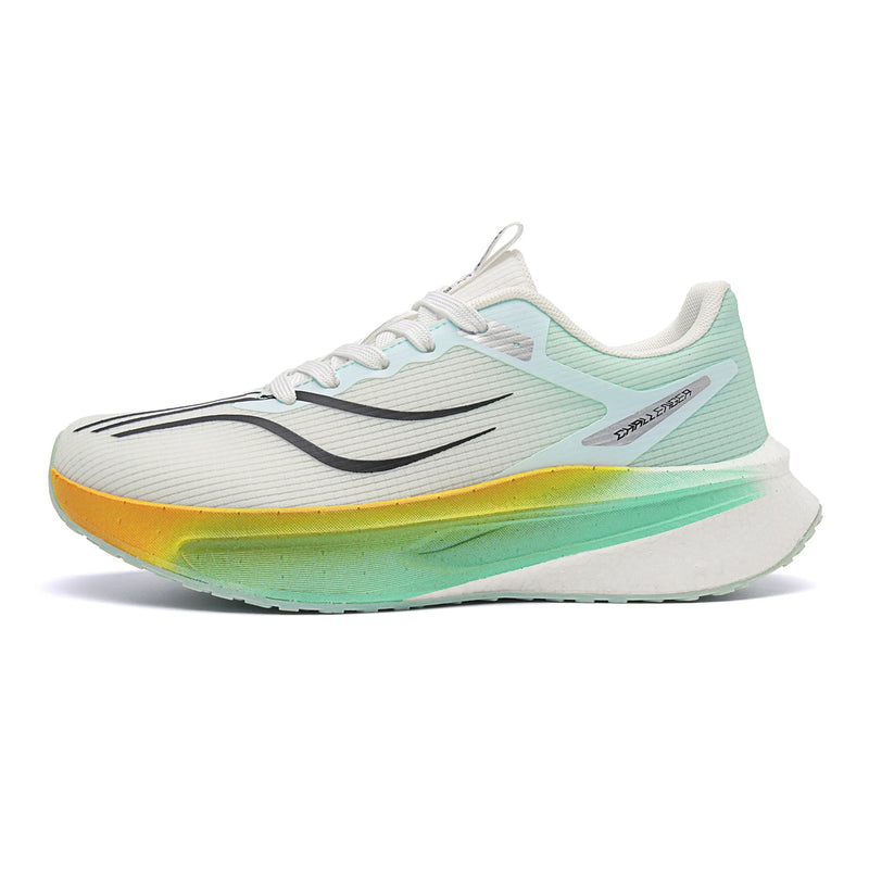 Unisex Sneakers Teenagers Outdoor Running Competition Anti Slip Training Shoes Marathon Breathe Light Thick Soled Fitness Shoes