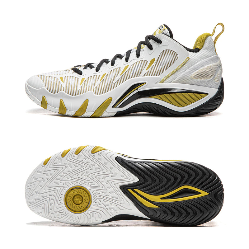 ស្បែកជើងបាល់បោះបុរស Li-Ning BAD5 STORM 2026 ក្រៅផ្ទះ BOOM Cushion ទម្ងន់ស្រាល ទន់ ស្រួលពាក់ មានខ្យល់ចេញចូល ស្បែកជើងប៉ាតា LiNing រឹងមាំ ABFW011
