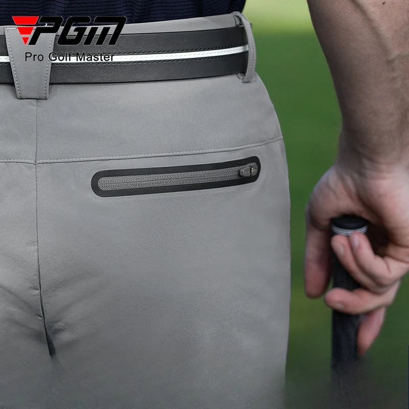 PGM Men Golf Pants Spring Summer Elastic Belt Sports Pant KUZ201