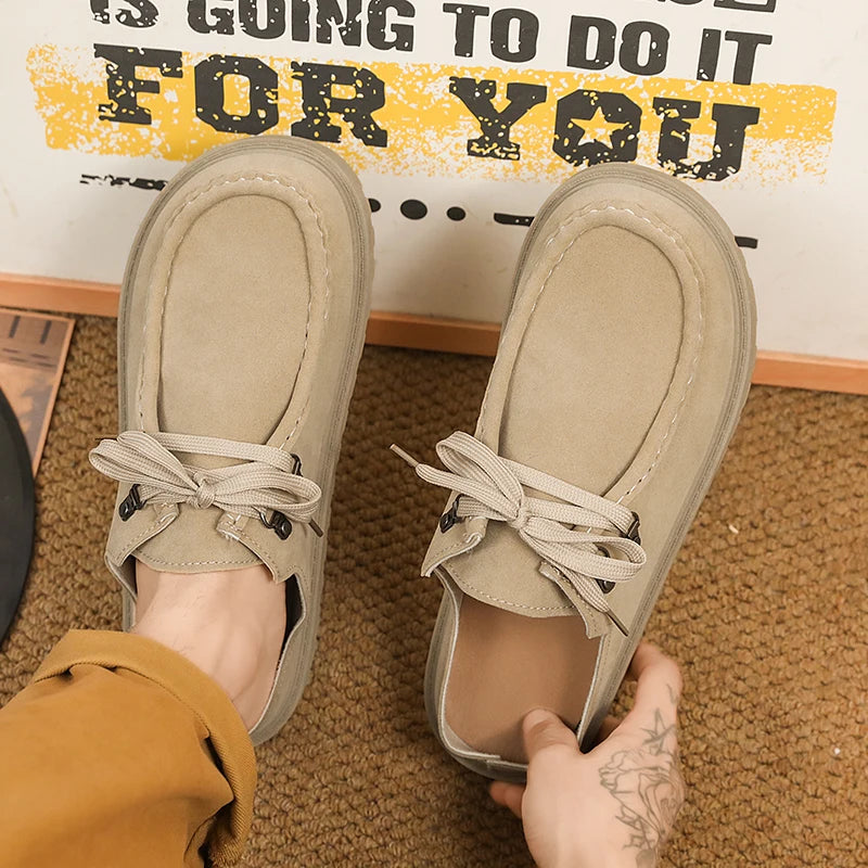 Men's Casual Slip-On Slippers Spring Summer New Soft-Sole Anti-Slip Comfort Outdoor Walking Shoes Fashion Youth Joker Tide Shoes