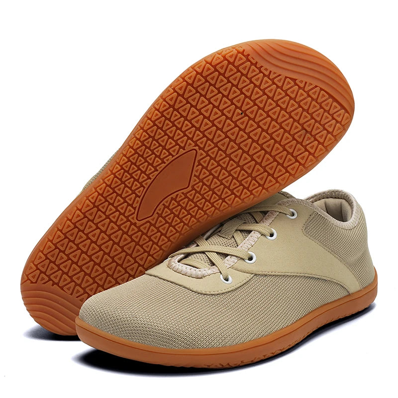 Unisex Wide Toe Box Barefoot Shoes Men Women Outdoor Trail Running Minimalist Walking Shoes Extra Width Lightweight Breathable