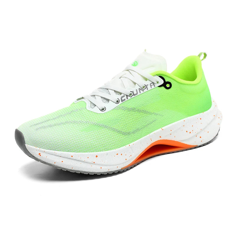 Men women casual sneakers four seasons breathable comfort soft-sole outdoor speed running shoes couple light racing sports shoes