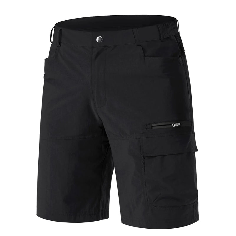 TACVASEN Hiking Cargo Shorts Mens Lightweight Quick-Dry Water-resistant Short Pants with Multiple-pockets Summer Shorts for Men