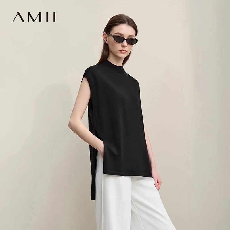 អាវយឺត Amii Pullover រដូវក្តៅឆ្នាំ ២០២៦ អាវយឺតដៃខ្លីថ្មីសម្រាប់ស្ត្រី 12652033