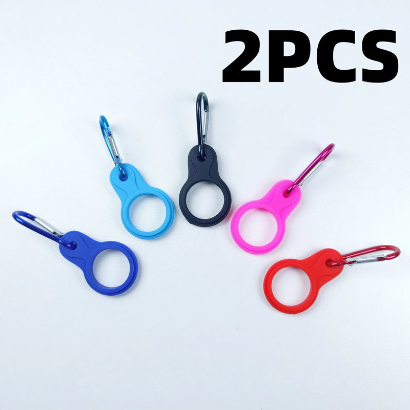 1/2pcs outdoor sports water kettle hooks , durable beverage hooks,portable leisure running water cup clips,backpack accessories.