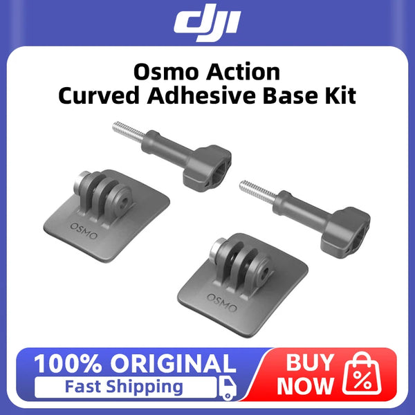 DJI Osmo Action Curved Adhesive Base Kit for DJI Osmo Action 6/Osmo Nano/Osmo 360 New Original Accessories In Stock