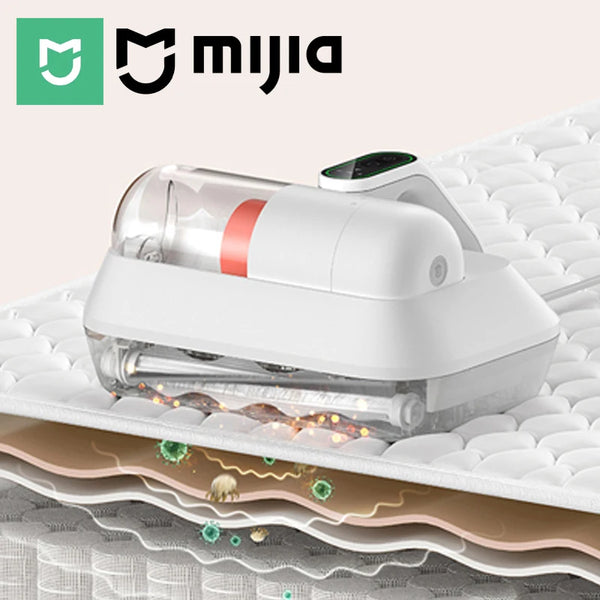 MIJIA Mite Remover Brush Pro Vacuum Cleaner 14kPa Home Bed Quilt UV Sterilization Disinfection Handheld Vacuum Cleaners