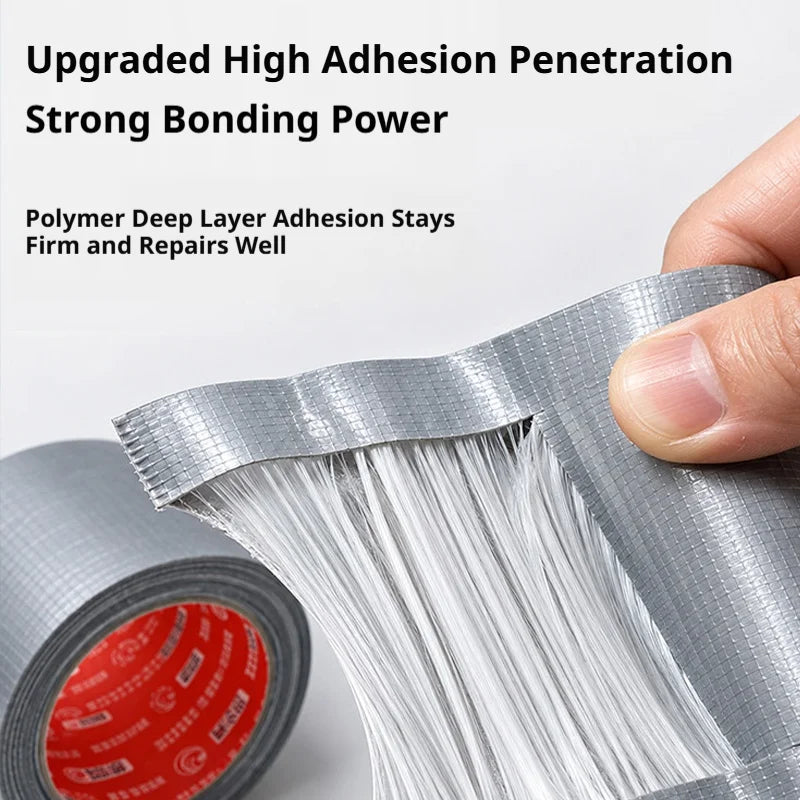 SEAMETAL Waterproof Duct Tape Self‑Adhesive Repair Sticker Fiberglass Reinforced Tapes for Electric Vehicle Motorcycle Shell