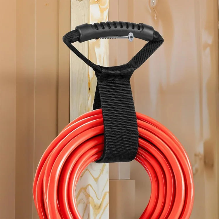 Cord Cleaning Holder Wire Manager With Rotating Buckle Nylon Heavy Cord Storage Strap For Power Cord Management Cable Hose