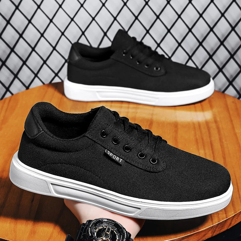 Mens Walking Shoes 2025 Autumn New Large Size Lightweight Fashion Sneakers Flat Casual Outdoor Sports Skateboarding Shoes Man