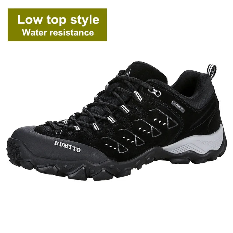 HUMTTO Winter Sports Trekking Shoes for Men 2022 Waterproof Hiking Boots Luxury Designer Outdoor Climbing Hunting Mens Sneakers