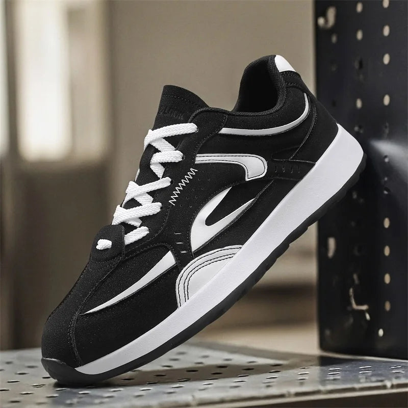 Men's fashion casual shoes four season new non-slip breathable light city walking shoes youth outdoor running sports board shoes