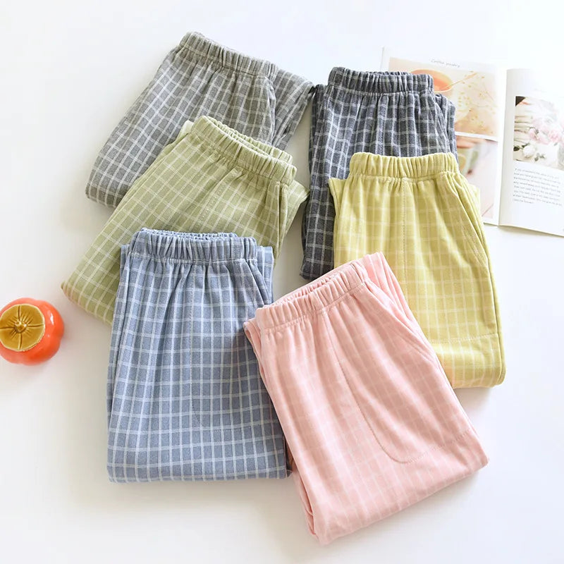 ខោ pajama ក្រាស់សម្រាប់ស្ត្រី រដូវស្លឹកឈើជ្រុះ និងរដូវរងាថ្មី ខោ pajama សម្រាប់ស្លៀកនៅផ្ទះ ខោរលុងសម្រាប់ស្លៀកពេលយប់ ខោសម្រាប់ស្លៀកពេលយប់សម្រាប់ស្ត្រី