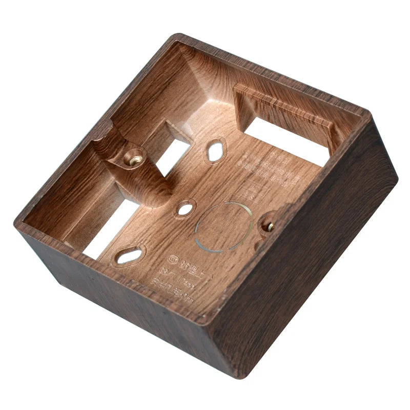 External Switch Socket Accessories Mounting Box for 86mm* 86mm Standard Switch and Socket Mounting Box for Any Wall Location