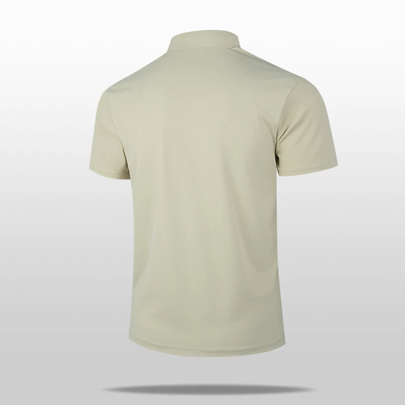 SBWL 2026 High-Quality Summer Men's Outdoor Sports Golf Polo Shirt Casual Running Sports Short Sleeve POLO Tops