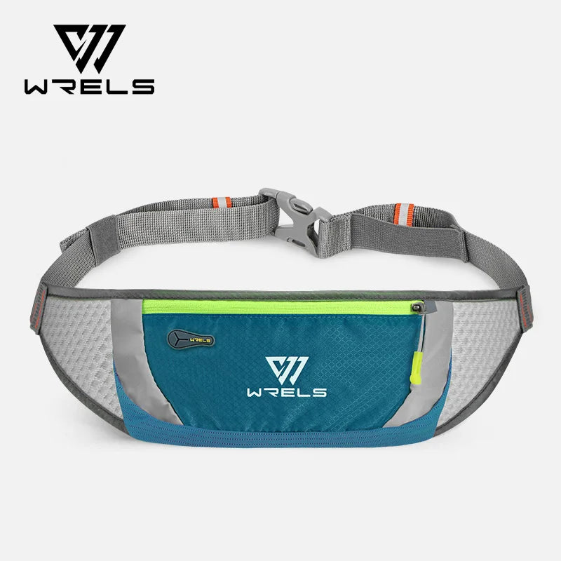 WRELS Professional Running Waist Bag Sports Belt Waterproof Sports Bags for Hiking Walking Lightweight Running Belt Waist Pack
