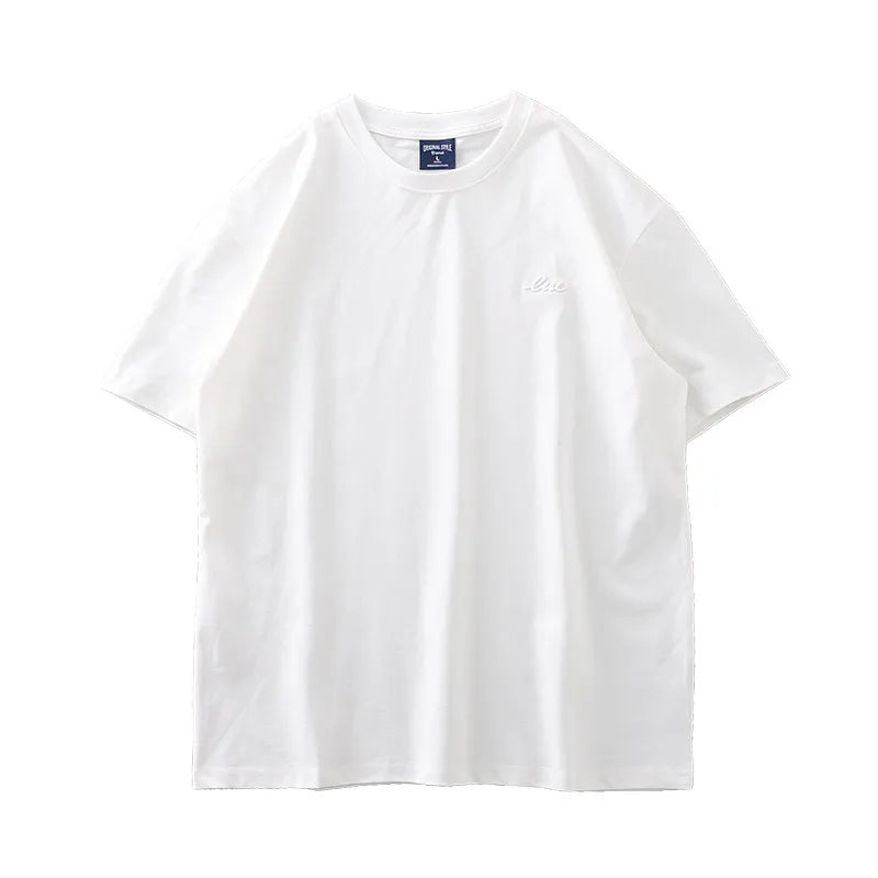 DUKEEN Men's Sorona Cool Touch Quick-Dry T-Shirt - Summer Short Sleeve with Embroidered Lettering and Premium Feel