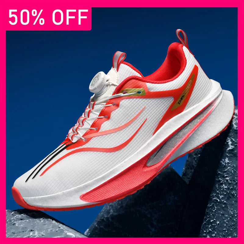 Unisex Running Shoes Spring New Low Cut Lightweight Cushioning Durable Marathon Racing Running Daily Walking Versatile Sneakers