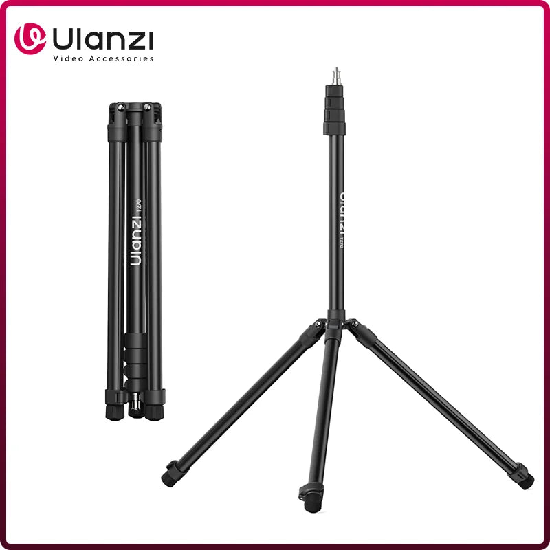 ជើងទម្រភ្លើងដែក Ulanzi T270 ទំហំ 2.7 ម៉ែត្រ សម្រាប់ទ្រភ្លើង Cob Light Panel Light Softbox Stand ជាមួយនឹងជើងទម្រទ្រទ្រង់ 1/4" ទម្ងន់ 6 គីឡូក្រាម សម្រាប់ស្ទូឌីយោថតរូប