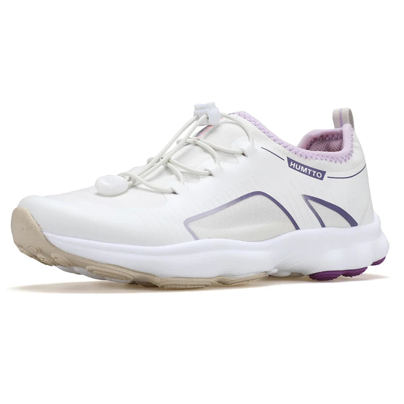 HUMTTO Lightweight Running Shoes Luxury Designer Shoes for Women Breathable Black Casual Sneakers Sports Jogging Womens Trainers