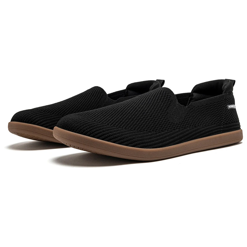 HOBIBEAR Women Wide Toe Box Shoes Barefoot  Slip on Walking Sneakers Mesh Breathable Classic Minimalist Shoes for Female