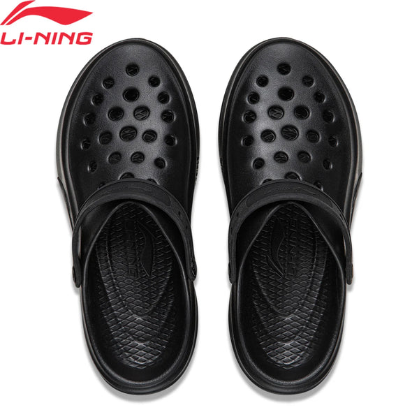 ស្បែកជើង Li-Ning Unisex ស្ទីលកីឡា LN SODA ស្បែកជើងប៉ាតា LiNing ទាន់សម័យ ទន់ ស្រួលពាក់ AGUW005