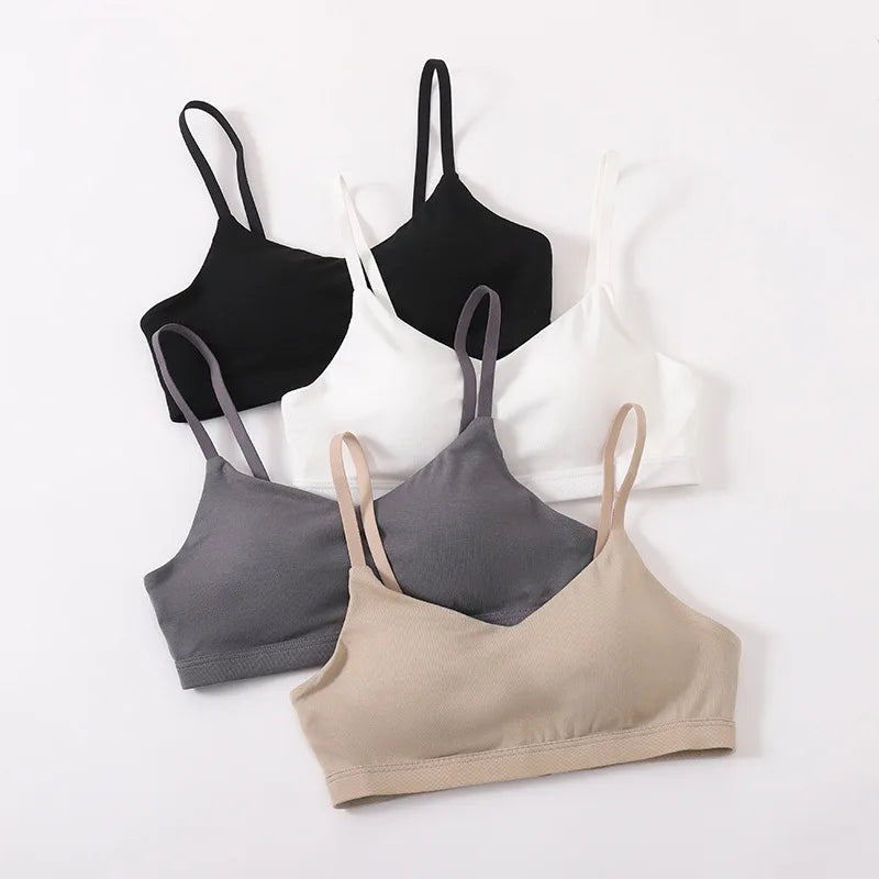 One Piece Sleepwear Pajamas Spring Summer Chest Pad Nightwear Top Beautiful Back Underwear Women Modal Cotton Sleeping Vest
