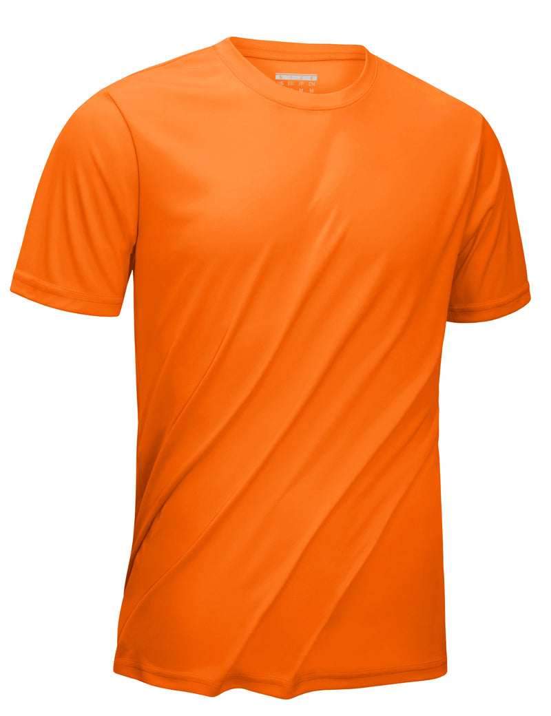 TACVASEN UPF 50+ Summer Performance T-shirts Mens Sun Protection Tee Shirts Gym Sports Athletic Running Swim Casual T-shirt Tops