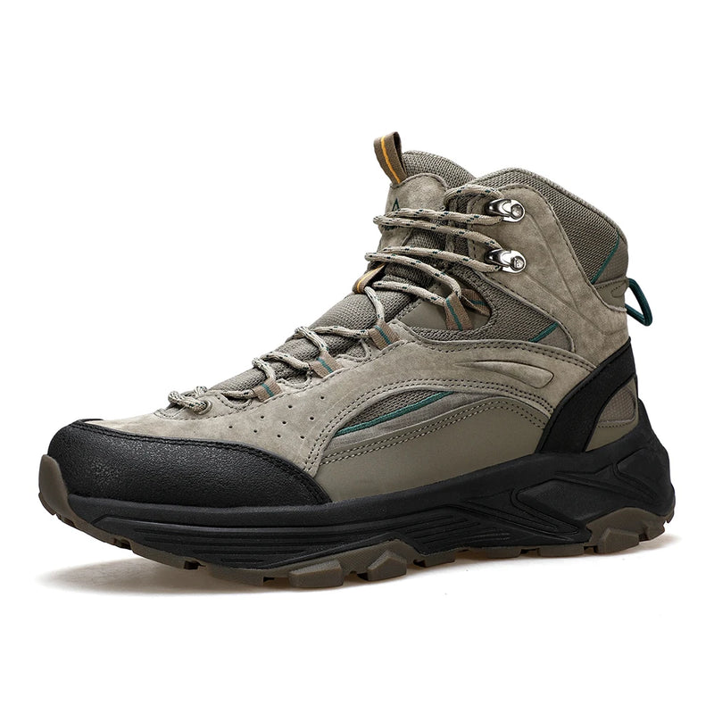 HUMTTO Hiking Boots for Men Outdoor Anti-slip Mountain Sneakers Man Keep Warm Trekking Shoes Winter Designer Men's Sports Shoe