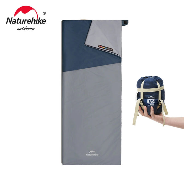 Naturehike Sunny PL01 Sleeping Bag Summer Mini Adult Outdoor Camping Ultralight Portable Dirty Insulator Quilt Dual Purpose