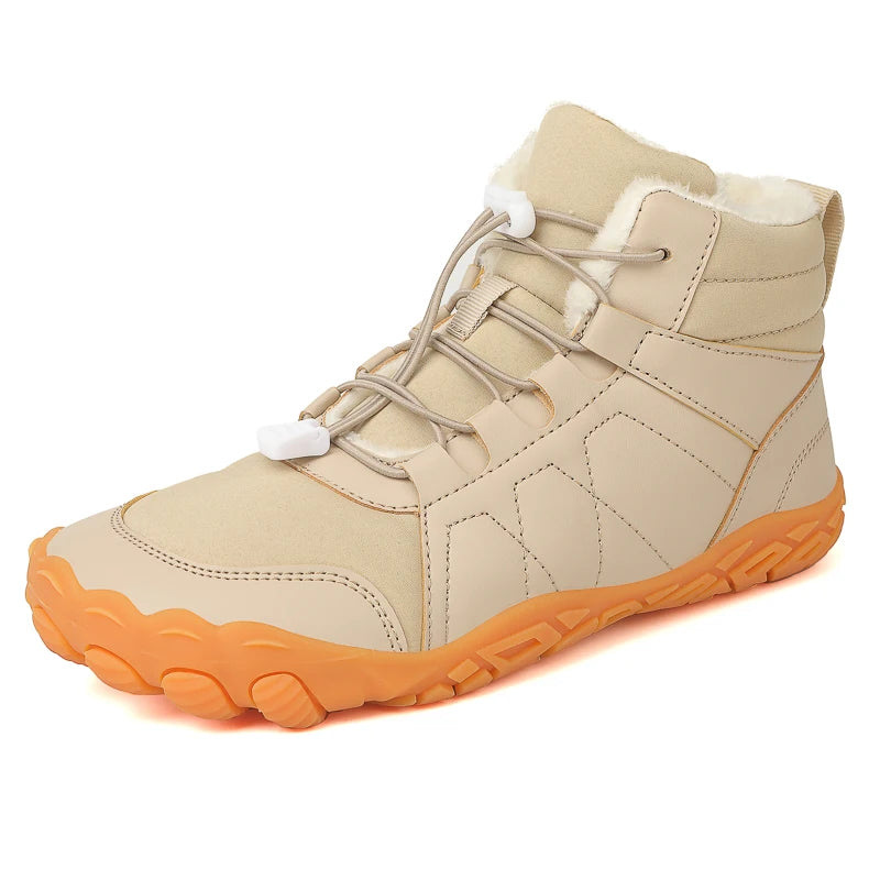 Winter Mens Ankle Snow Boots Men Plush Warm Shoes Unisex Snowboots Cotton Shoes Size 35-46 47 48 Dropshipping