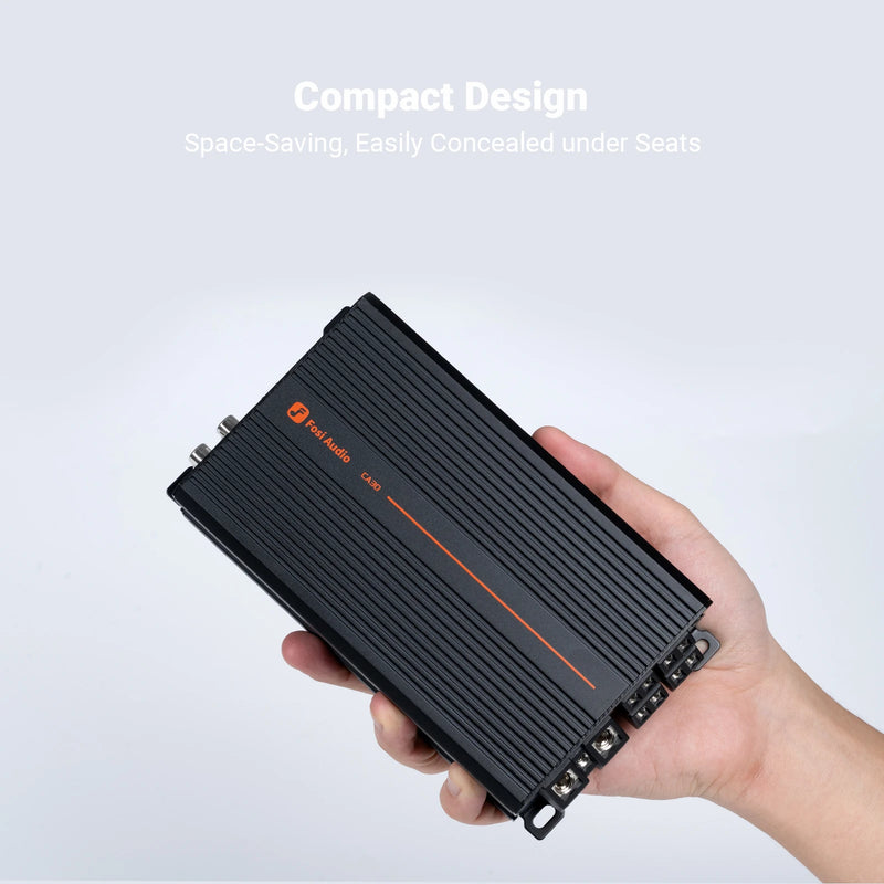 ឧបករណ៍ពង្រីកសំឡេងរថយន្ត Fosi Audio CA30 ឧបករណ៍ពង្រីកសំឡេងរថយន្ត 4 ឆានែល Class D HIFI ឧបករណ៍ពង្រីកសំឡេងស្តេរ៉េអូ អំភ្លី Subwoofer 100W*4@4Ω គាំទ្រការតភ្ជាប់
