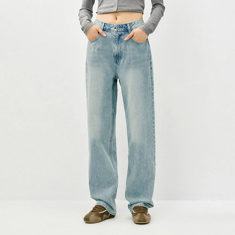 Semir Jeans Women 2026 Spring Solid Casual Comfortable Daily Wear Full Length Basic Stylish Long Trousers Woman
