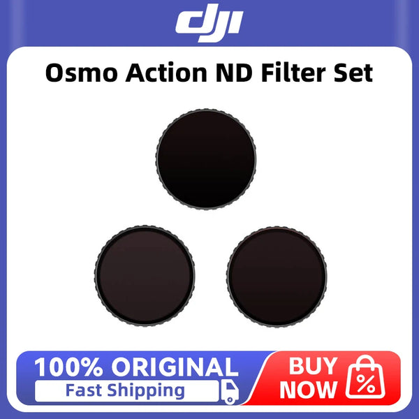 DJI Osmo Action ND Filter Set Includes ND 8/16/32 for DJI Osmo Action 5 Pro/Action 4 New Original Accessories In Stock