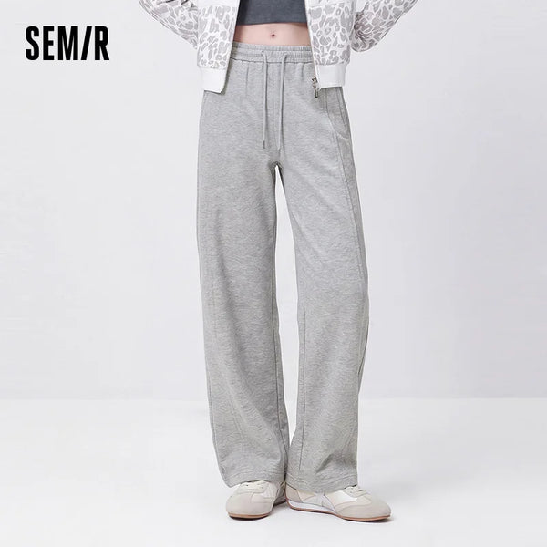 ខោ Semir សម្រាប់នារី ចង្កេះខ្ពស់ ជើងធំ រលុង សមសម្រាប់រដូវស្លឹកឈើជ្រុះ ឆ្នាំ២០២៦ ខោខ្លីសម្រាប់ពង្រីកជើង សម្រាប់ទីក្រុង ធម្មតាប្រចាំថ្ងៃ