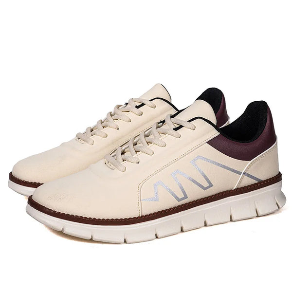 Cheap Men Casual Sneakers Leather Casual Shoes Fashion Sport Sneakers Anti Slip Dropshipping