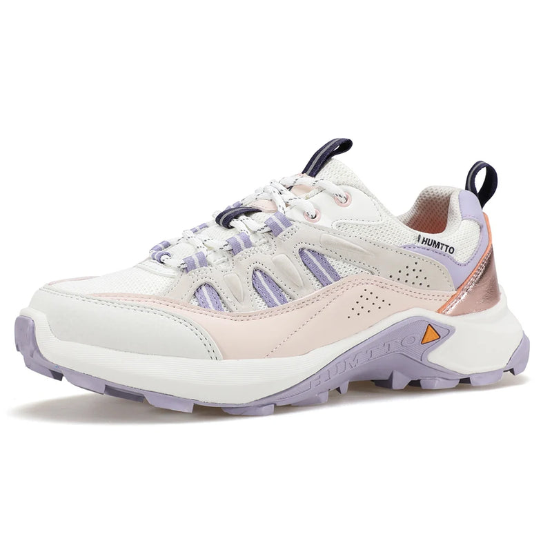 HUMTTO Hiking Women Shoes Non-slip Women's Sports Shoes Soft Safety Walking Outdoor Sneakers for Woman Breathable Trekking Boots