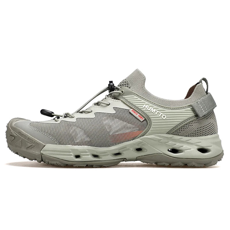 HUMTTO Summer Water Hiking Shoes for Men Breathable Mens Sneaker 2025 Outdoor Beach Sandals Fishing Climbing Wading Man Sneakers
