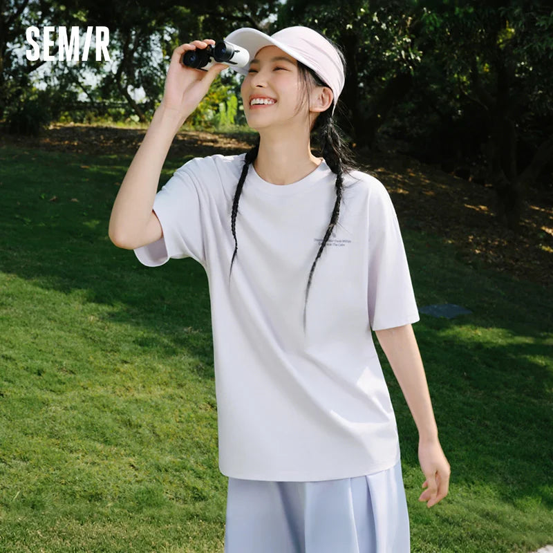 Semir Mens Tshirt 2026 Cool Feeling Antibacterial Moisture Wicking Quick Dry Sun Protected Printed Casual
