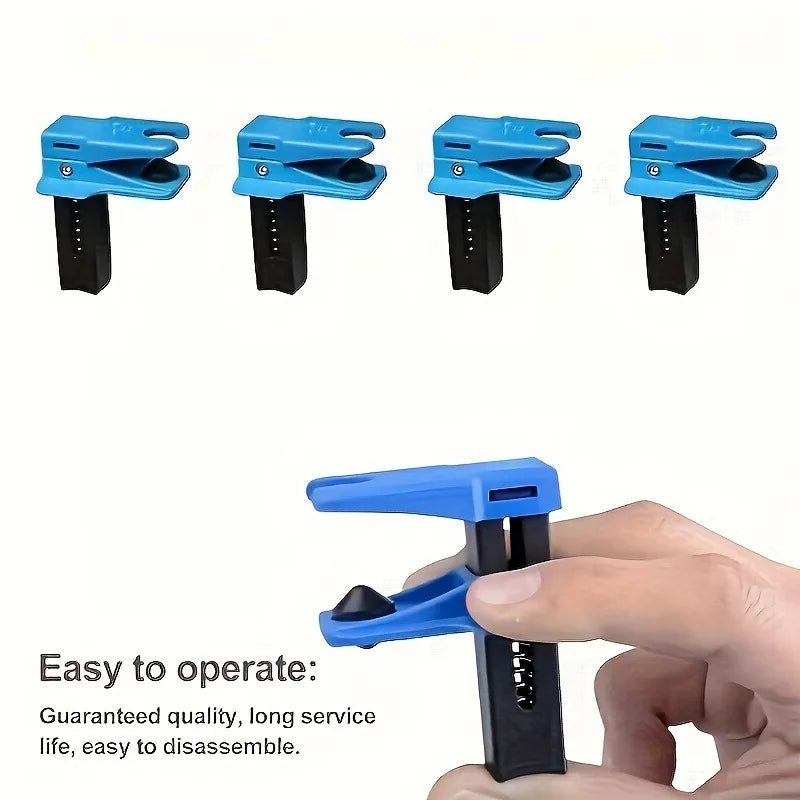 4Pcs/Set Car Brake Bleeder Screw Clamp Car Brake Oil Hose Plug Stopper Brake Oil Tool Brake Oil Hose to Prevent Oil Leakage.