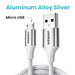 Ugreen Micro USB Cable 3A Nylon Fast Charging USB Type C Cable for Samsung Xiaomi HTC USB Charger Data Phone Cable Quick Charge Micro USB Silver CHINA