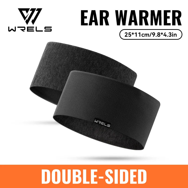 WRELS Ear Warmers Headband Fleece Earmuffs Winter Ear Covers Running Wicking Ski Sport Headband for Women Men Headband Ear Muffs